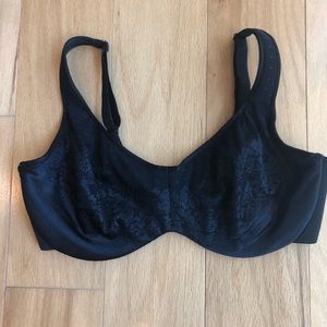 Soma Unlined Minimizer Bra Black size 36DD